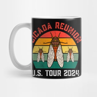 Cicada reunion US tour 2024 retro Mug